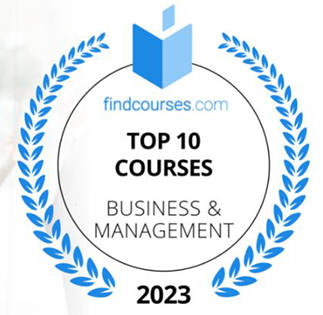 FindCourses Top 10 Course Badge